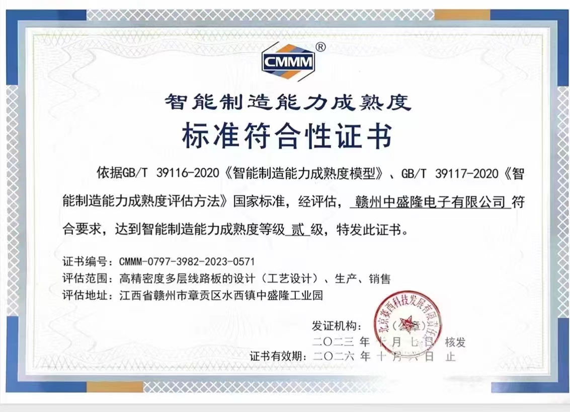 智能制造能力成熟度貳級